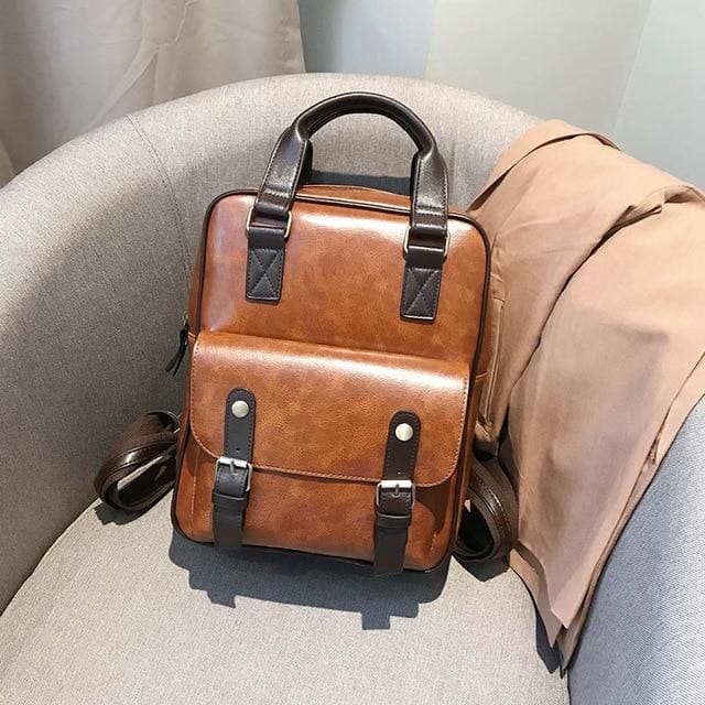 Sac a Dos Femme Marron
