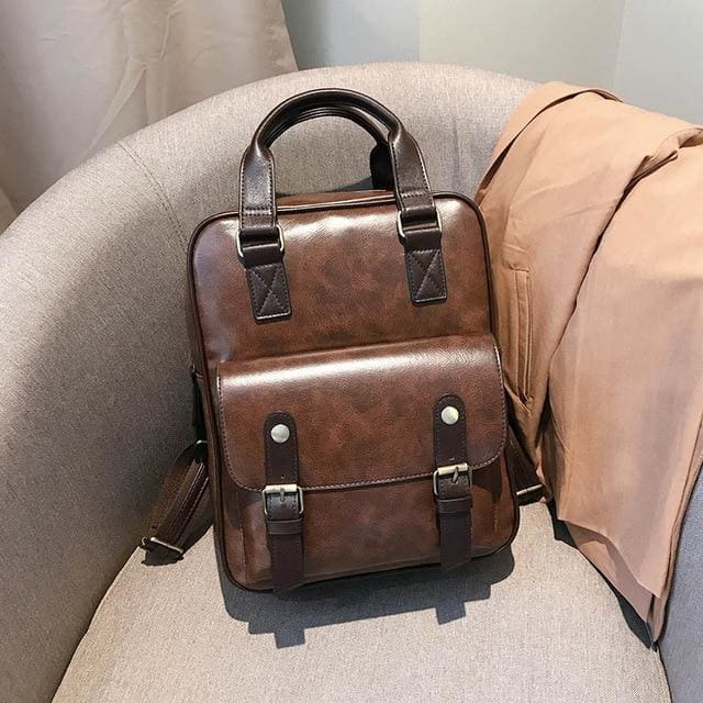 Sac a Dos Femme Marron