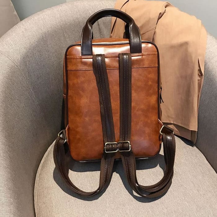 Sac a Dos Femme Marron