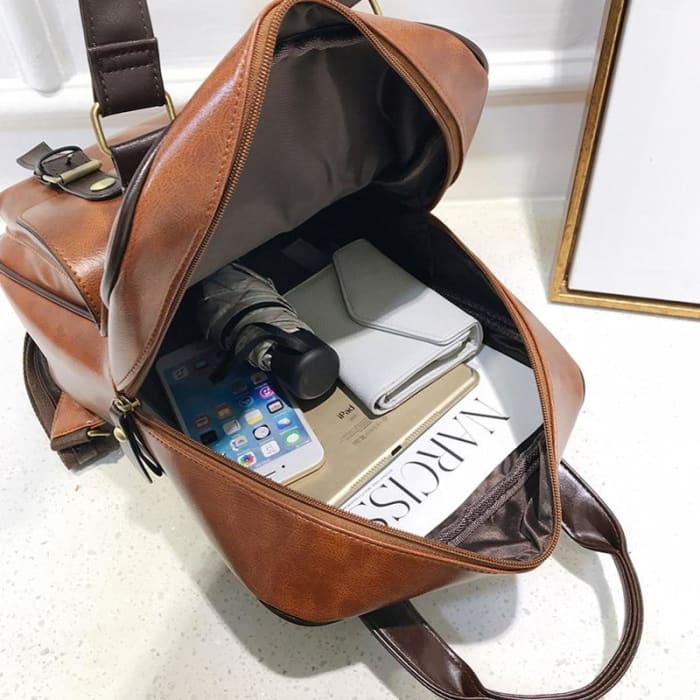 Sac a Dos Femme Marron