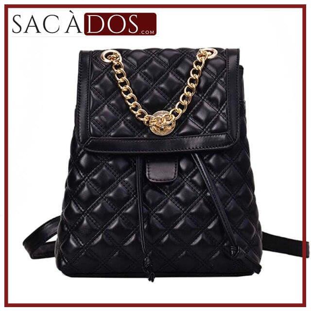 Sac à Dos Femme Matelassé Noir Sac a dos Femme