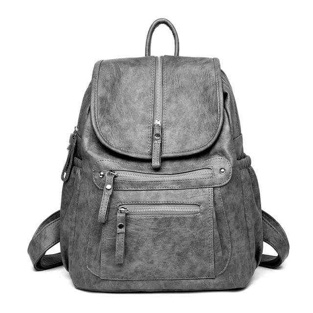 Sac à Dos Femme Qualité Supérieur Gris Sac a dos Femme