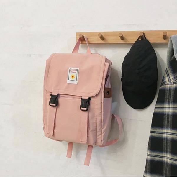 Sac a Dos Femme Rectangulaire Rose 27cm14cm38cm Sac a dos Femme
