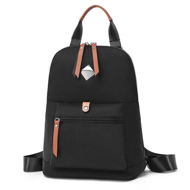 Sac a Dos Femme Rose Poudré Noir Sac a dos Femme