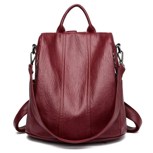 Sac à Dos Femme Rouge Rouge Sac a dos Femme