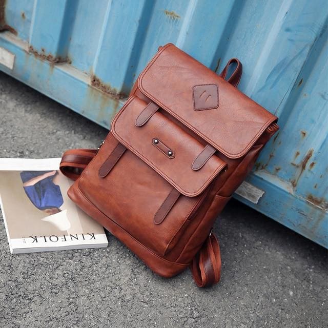 Sac à Dos Femme Style Vintage Marron Sac a dos Femme