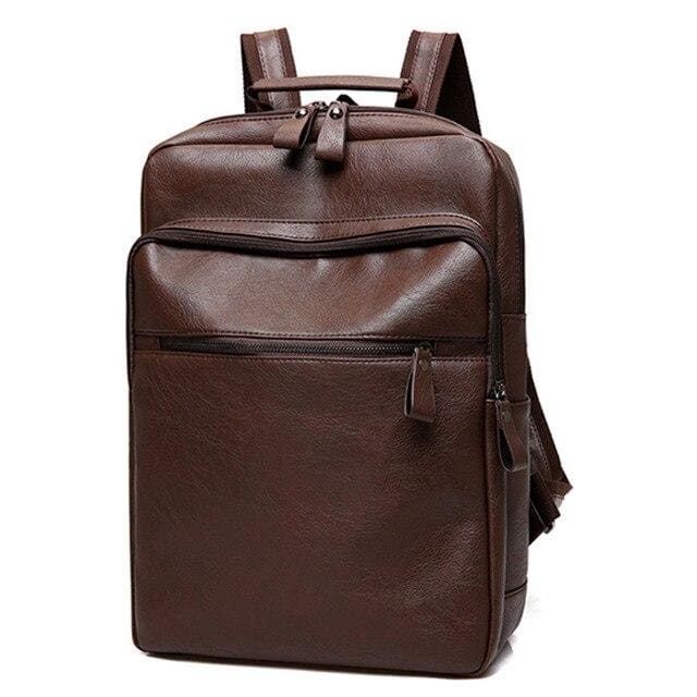 Sac a Dos Homme Effet Cuir Marron Sac a dos Homme