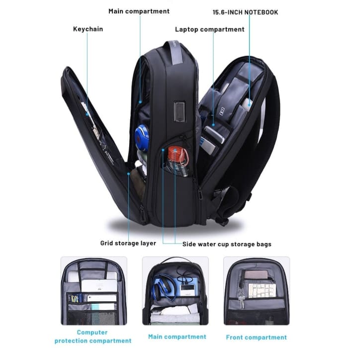 Sac a Dos Homme Ordinateur 15 Pouces Sac a dos Homme