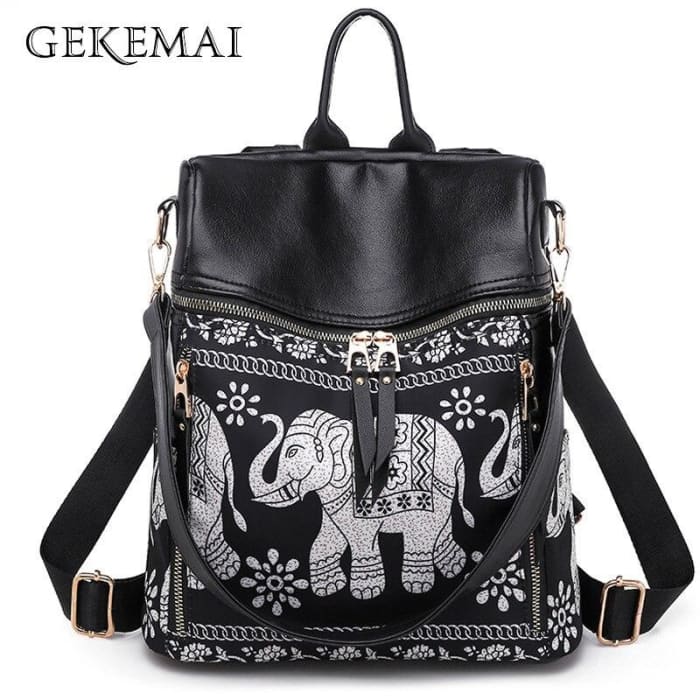 Sac à Dos Imprimé Elephant