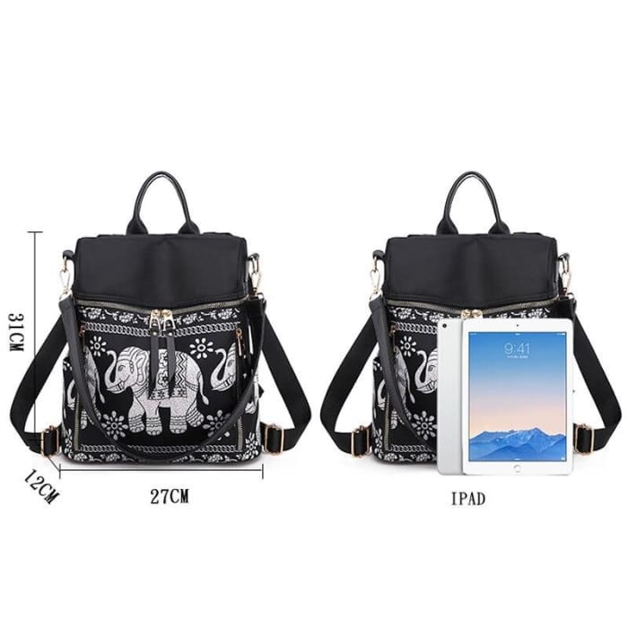 Sac à Dos Imprimé Elephant