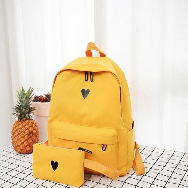 Sac a Dos Jaune Jaune Sac a dos Femme