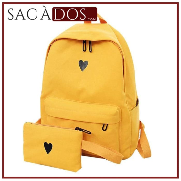Sac a Dos Jaune Sac a dos Femme