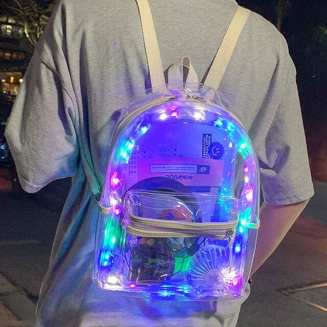 Sac à Dos Led Transparent France Sac à dos Fille