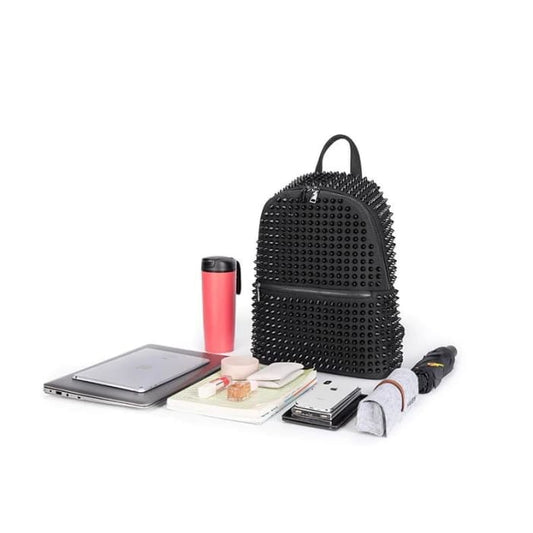 Sac a Dos Noir Clouté Sac a dos Femme