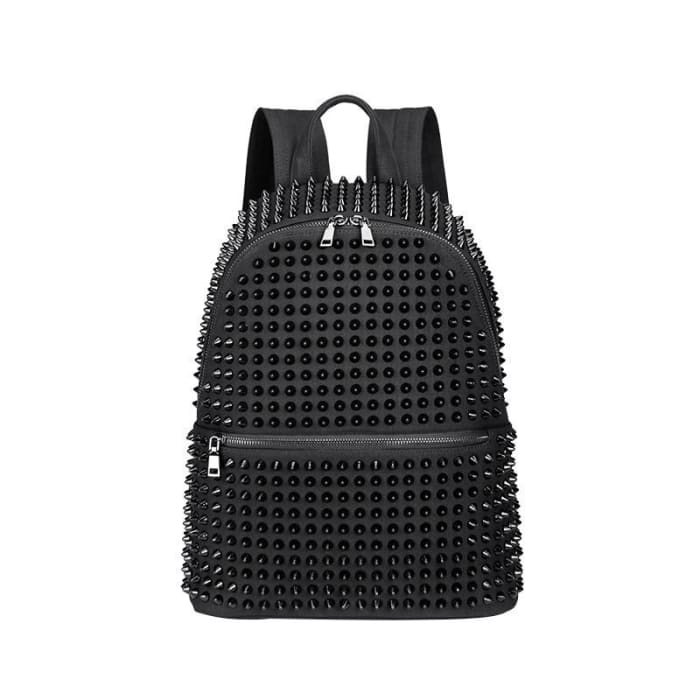 Sac a Dos Noir Clouté Sac a dos Femme