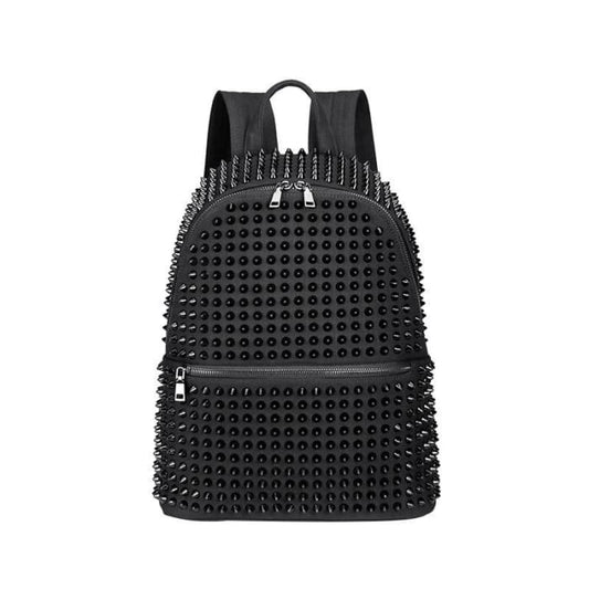 Sac a Dos Noir Clouté Sac a dos Femme