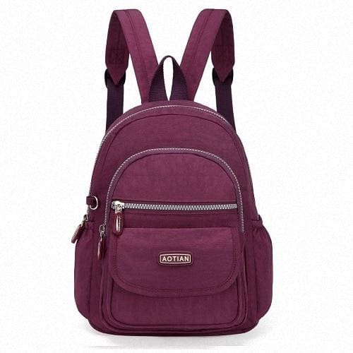 Sac a Dos Nylon Violet Sac a dos Femme