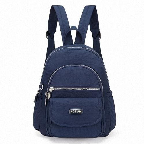 Sac a Dos Nylon Bleu Foncé Sac a dos Femme
