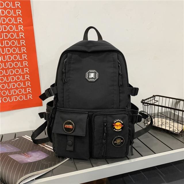 Sac a Dos Nylon Homme Noir Sac a dos Homme