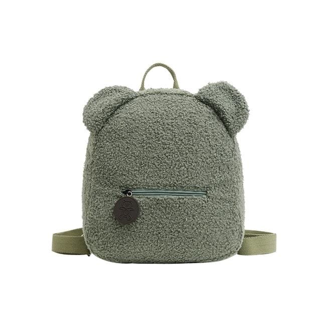 Sac à Dos Ourson Kaki Sac a dos Femme