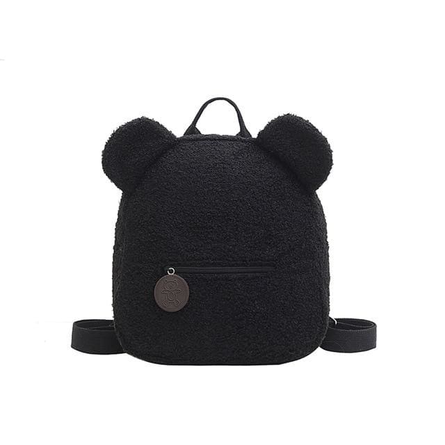 Sac à Dos Ourson Noir Sac a dos Femme