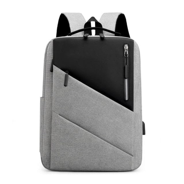 Sac a Dos Pc Gris 15.6 Pouces Sac à dos Ordinateur