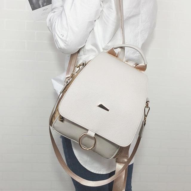 Sac à Dos Pour Femme Décontracté Beige Sac a dos Femme