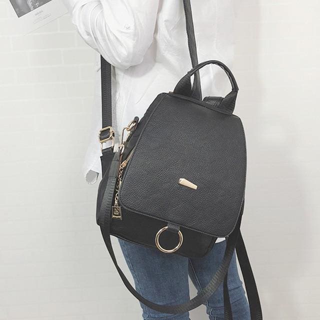 Sac à Dos Pour Femme Décontracté Noir Sac a dos Femme
