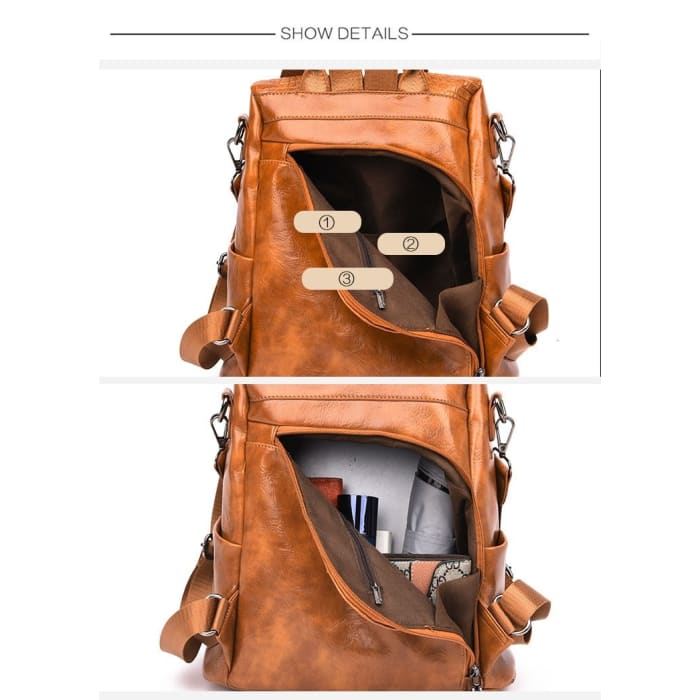 Sac a Dos Pu Alligator Sac a dos Femme