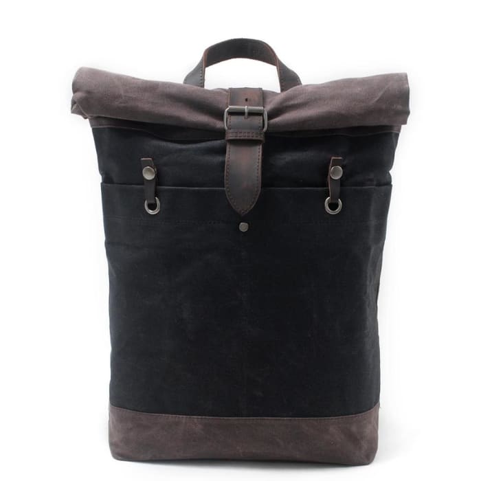 Sac a Dos Roll Top Homme Noir Sac a dos Homme