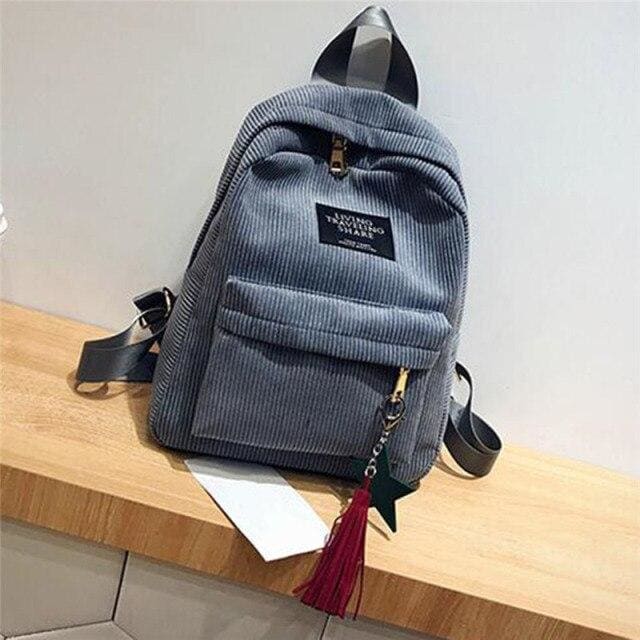 Sac a Dos Style Gris Sac a dos Femme