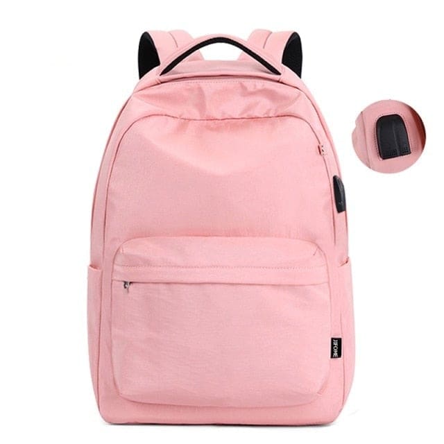 Sac a Dos Style Coreen Rose USB Sac a dos Homme