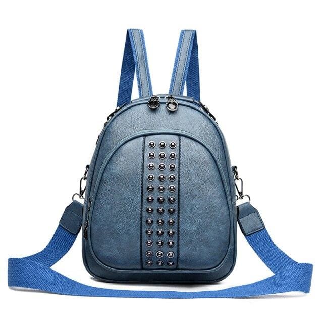Sac a Dos Styliste Léger Bleu Sac a dos Femme