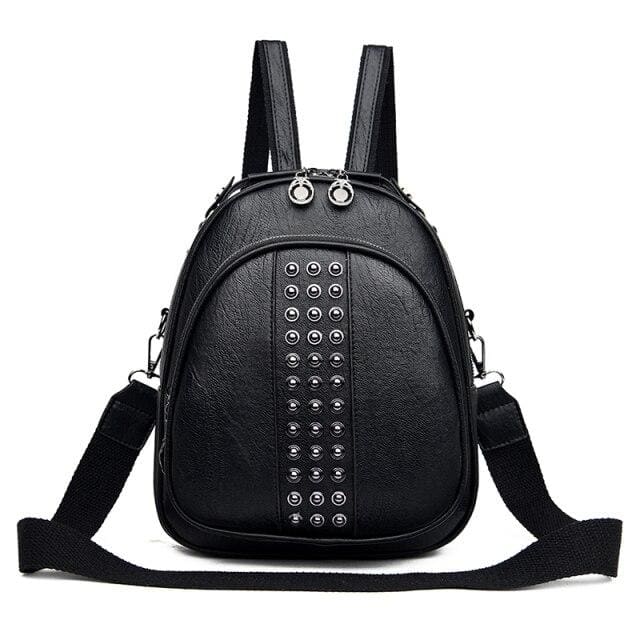 Sac a Dos Styliste Léger Noir Sac a dos Femme