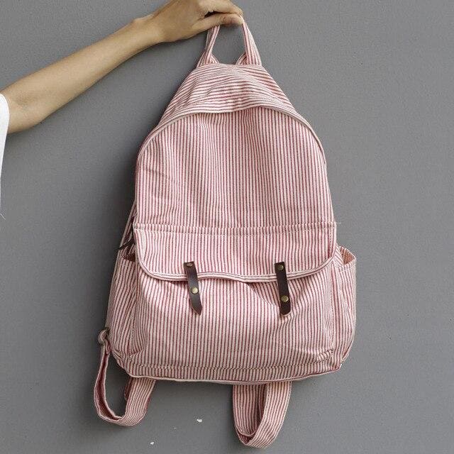 Sac à Dos Tissu Femme Rose Sac a dos Femme