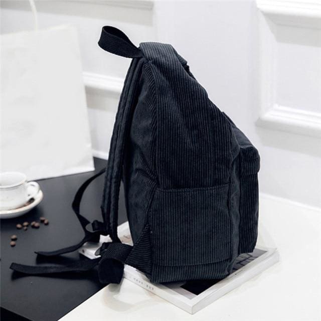 Sac a Dos Velours Noir Sac a dos Femme