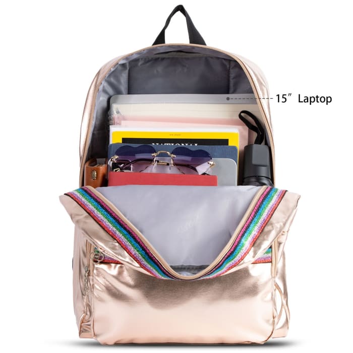 Sac à Dos en Pu Brillant Sac a dos Femme