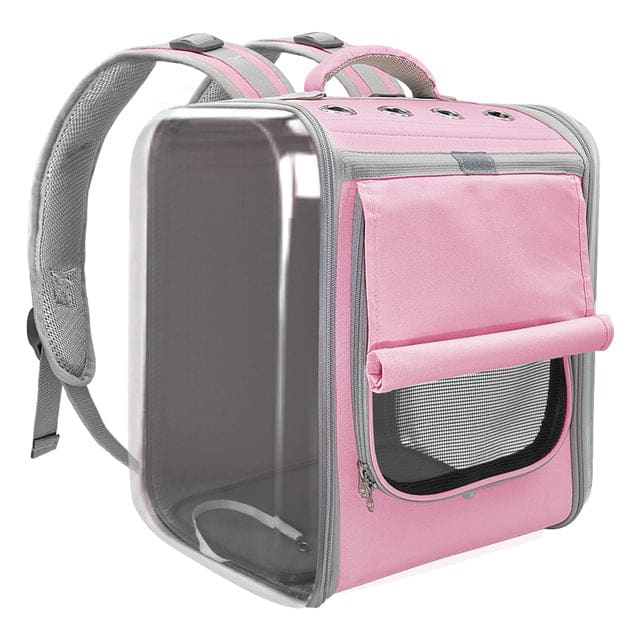 Sac a Dos pour Chien Rose 35x30x40cm Sac à dos de Voyage