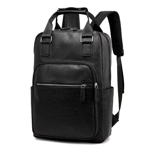 Grand Sac à Dos Pu Homme Noir Sac a dos Homme