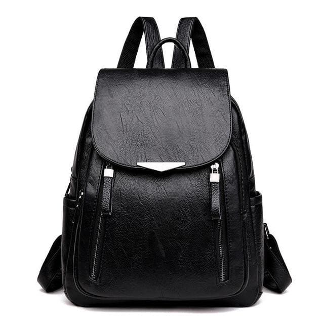 Sac a Dos Femme Branché Noir Sac a dos Femme