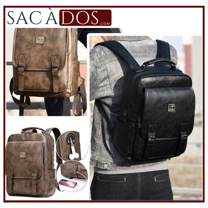 Sac a Dos Homme Retro Sac a dos Homme