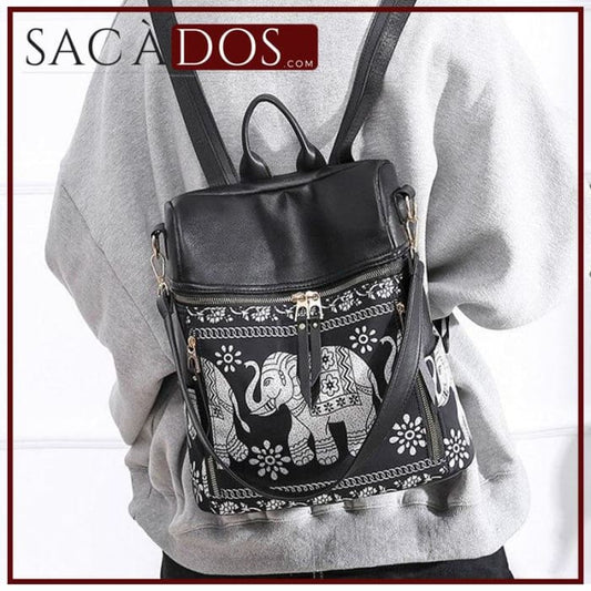 Sac à Dos Imprimé Elephant