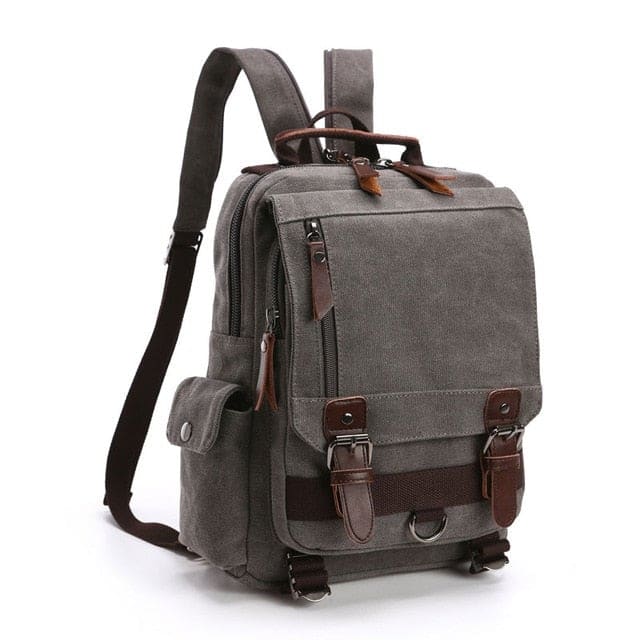 Sac Pour Etudiant Homme Gris Sac a dos Homme