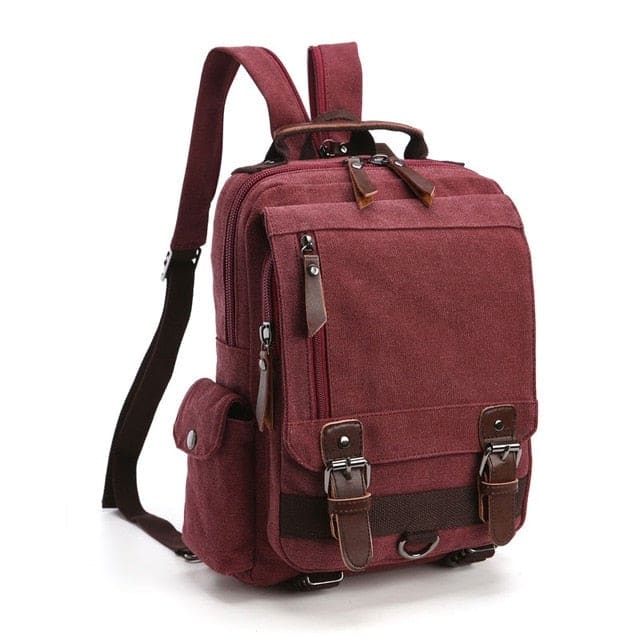 Sac Pour Etudiant Homme Rouge Sac a dos Homme